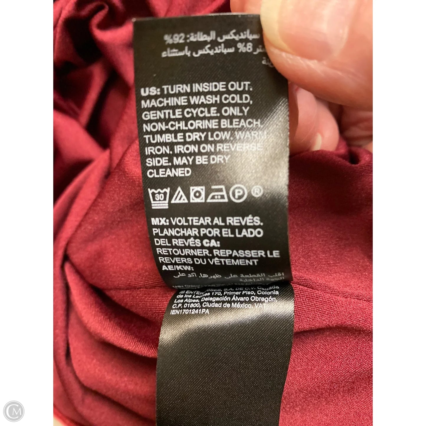 Top Sleeveless By White House Black Market In Maroon, Size: Xl