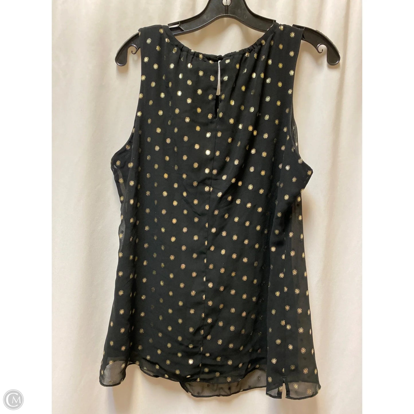 Top Sleeveless By White House Black Market In Black, Size: L