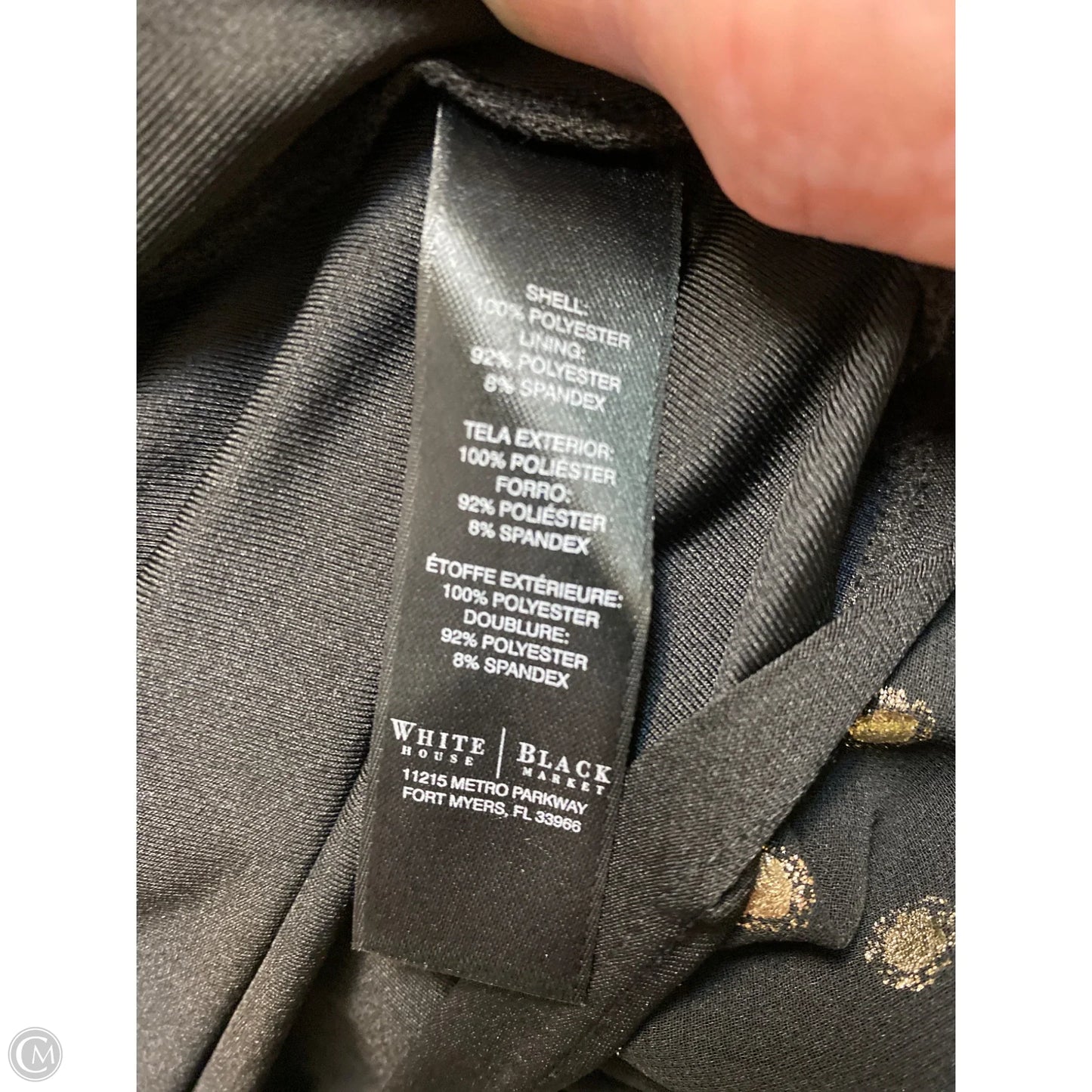 Top Sleeveless By White House Black Market In Black, Size: L