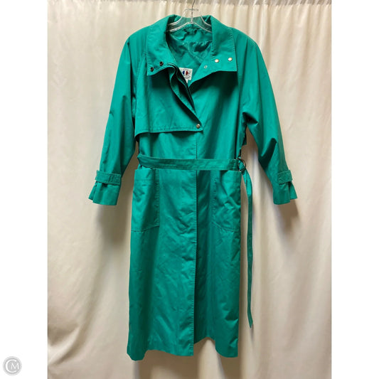 Coat Parka By Paris Sport Club In Green, Size: L