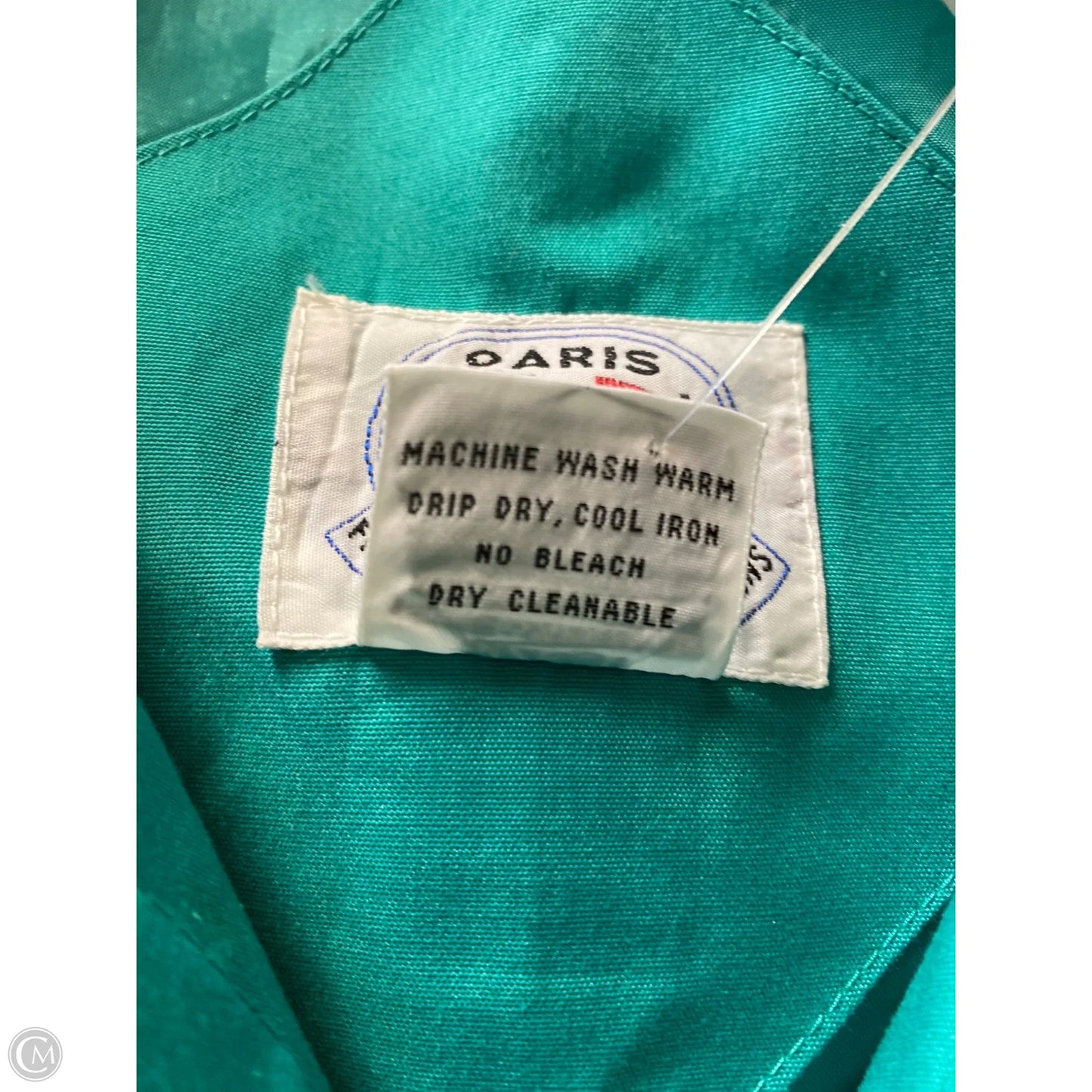 Coat Parka By Paris Sport Club In Green, Size: L