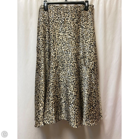 Skirt Maxi By Chicos In Animal Print, Size: S