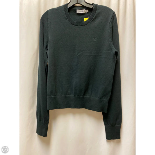 Sweater By Calvin Klein In Black, Size: M
