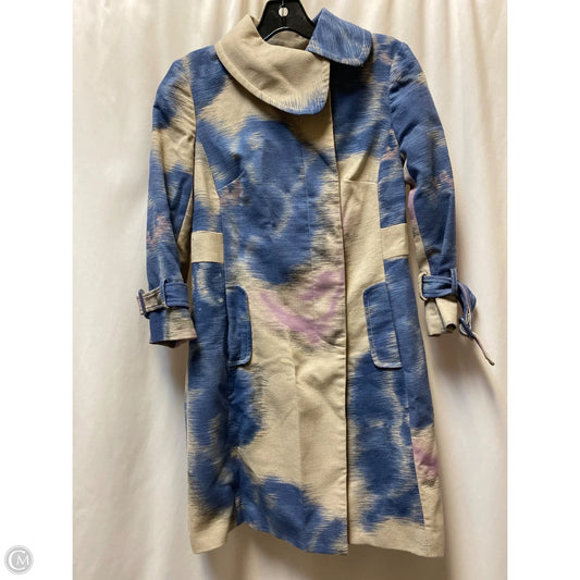 Coat Parka By Elevenses In Blue, Size: Xs