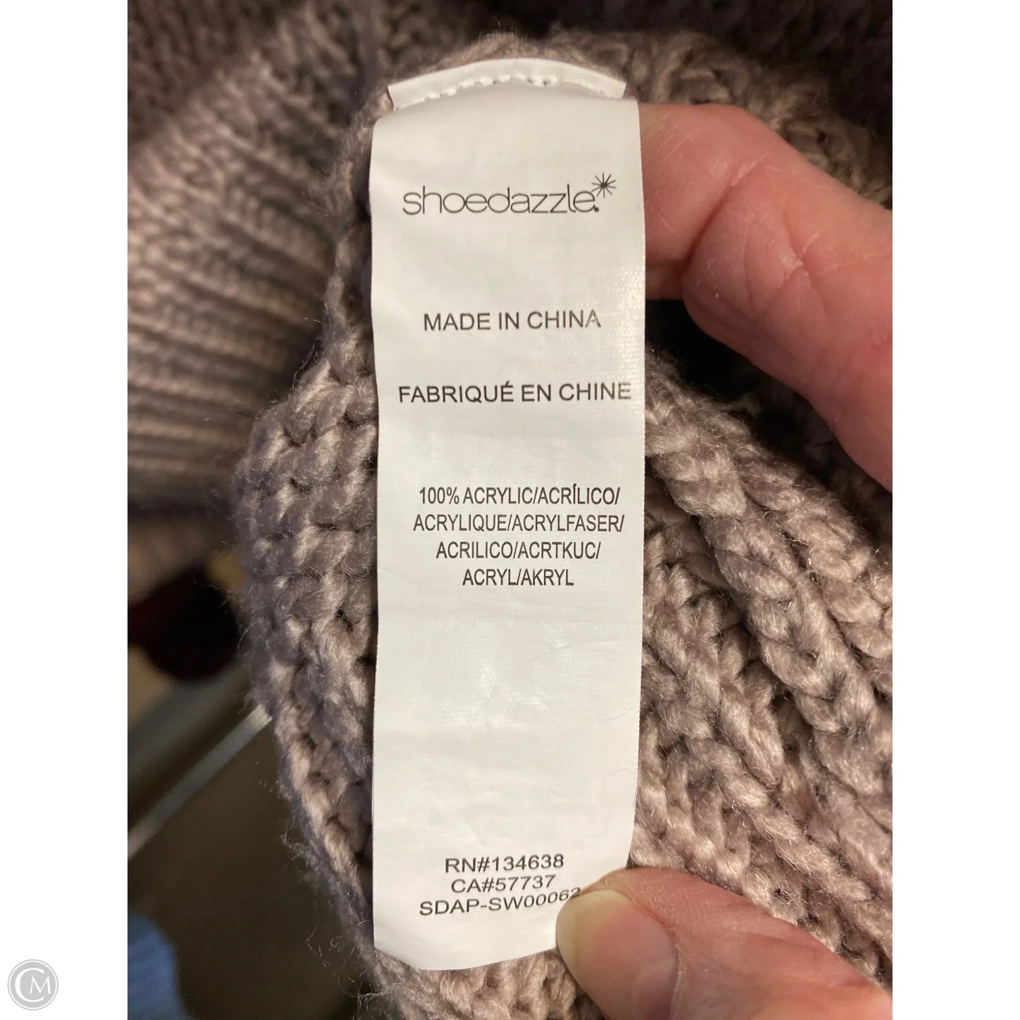 Sweater By Shoedazzle In Purple, Size: S