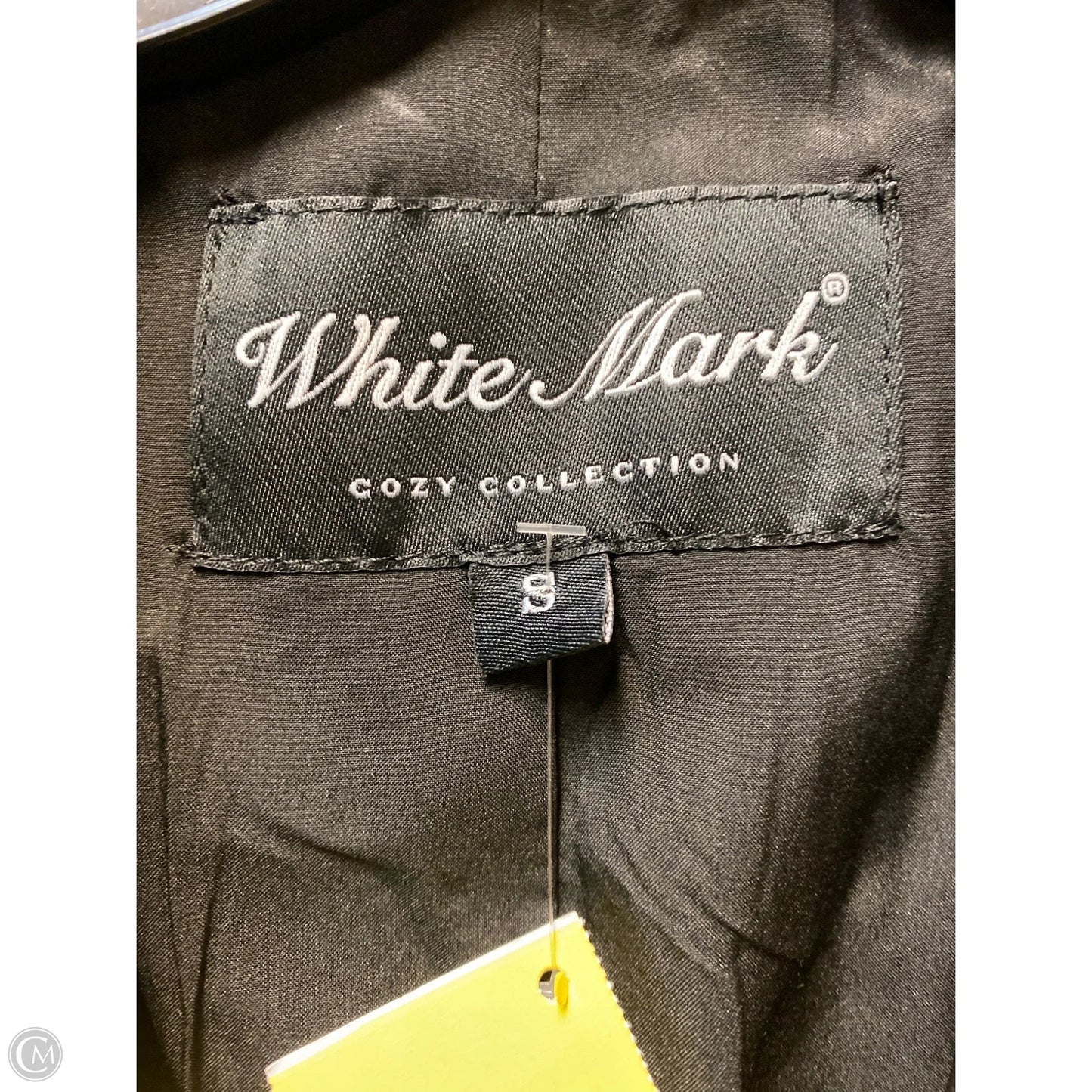 Coat Peacoat By White Mark In Black, Size: S