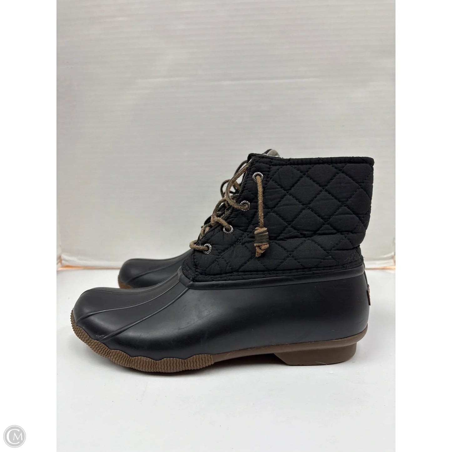 Boots Rain By Sperry In Black, Size: 10