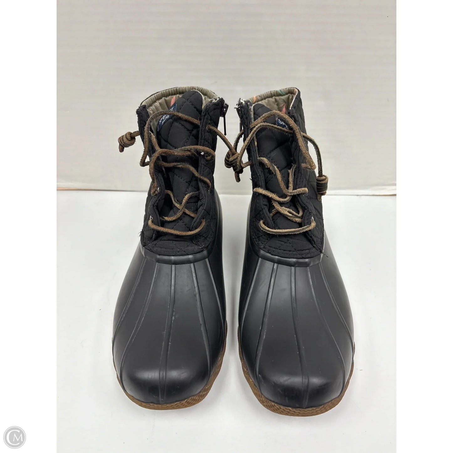 Boots Rain By Sperry In Black, Size: 10