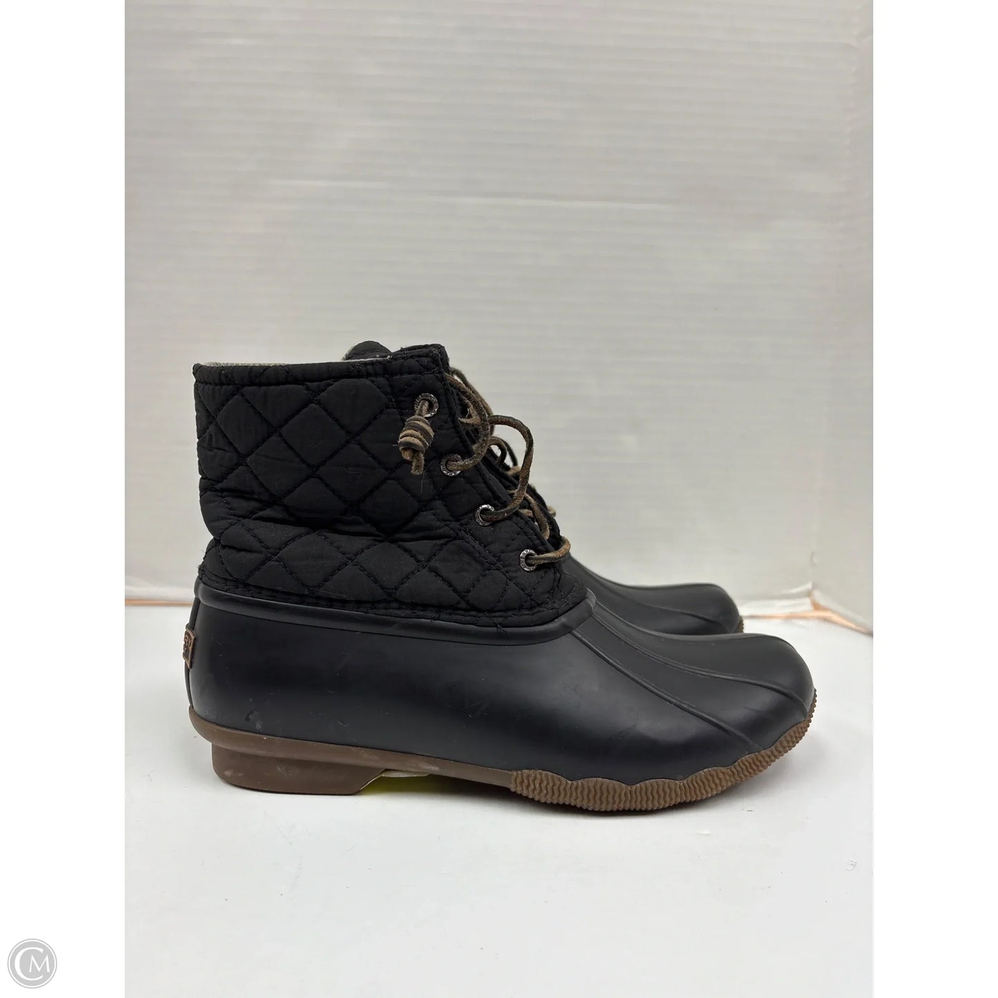 Boots Rain By Sperry In Black, Size: 10