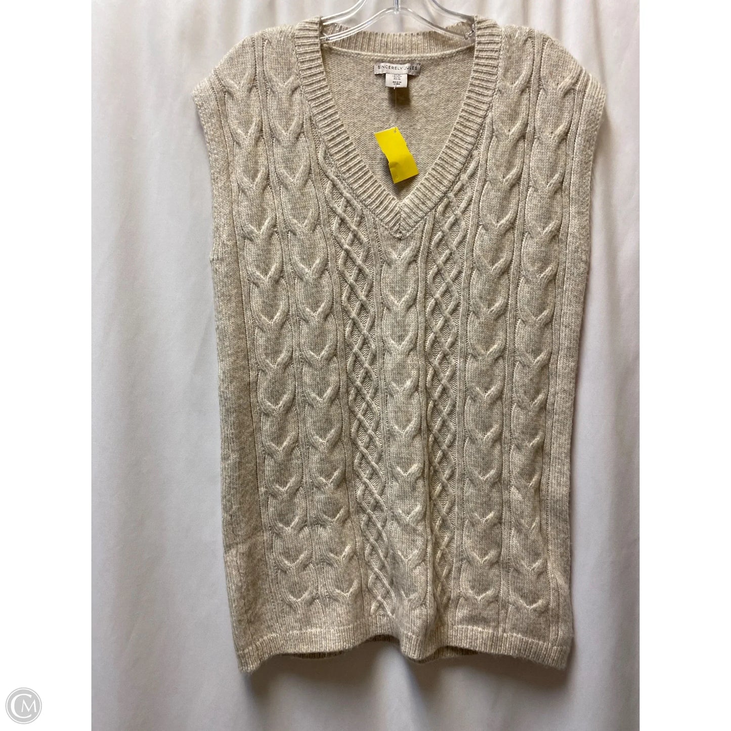 Sweater By Sincerely Jules In Tan, Size: M