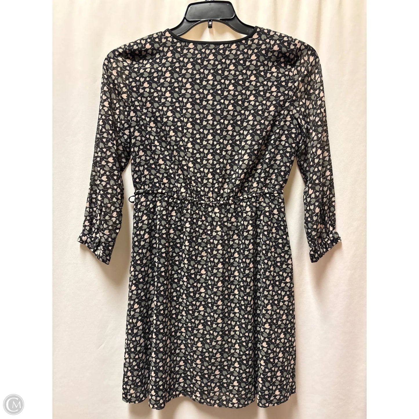 Dress Casual Midi By Loft In Black, Size: Sp