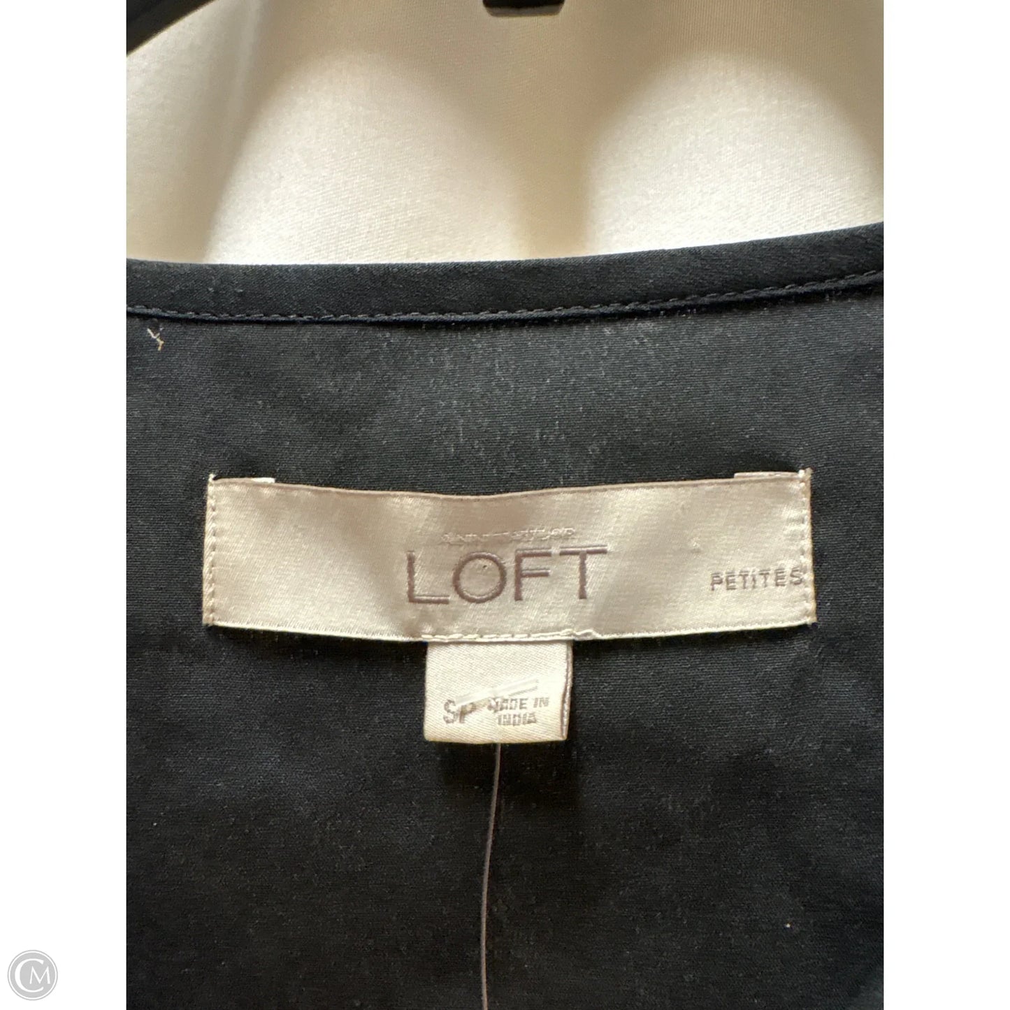 Dress Casual Midi By Loft In Black, Size: Sp
