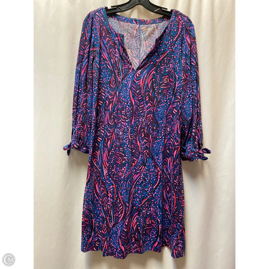 Top Long Sleeve Designer By Lilly Pulitzer In Pink, Size: M