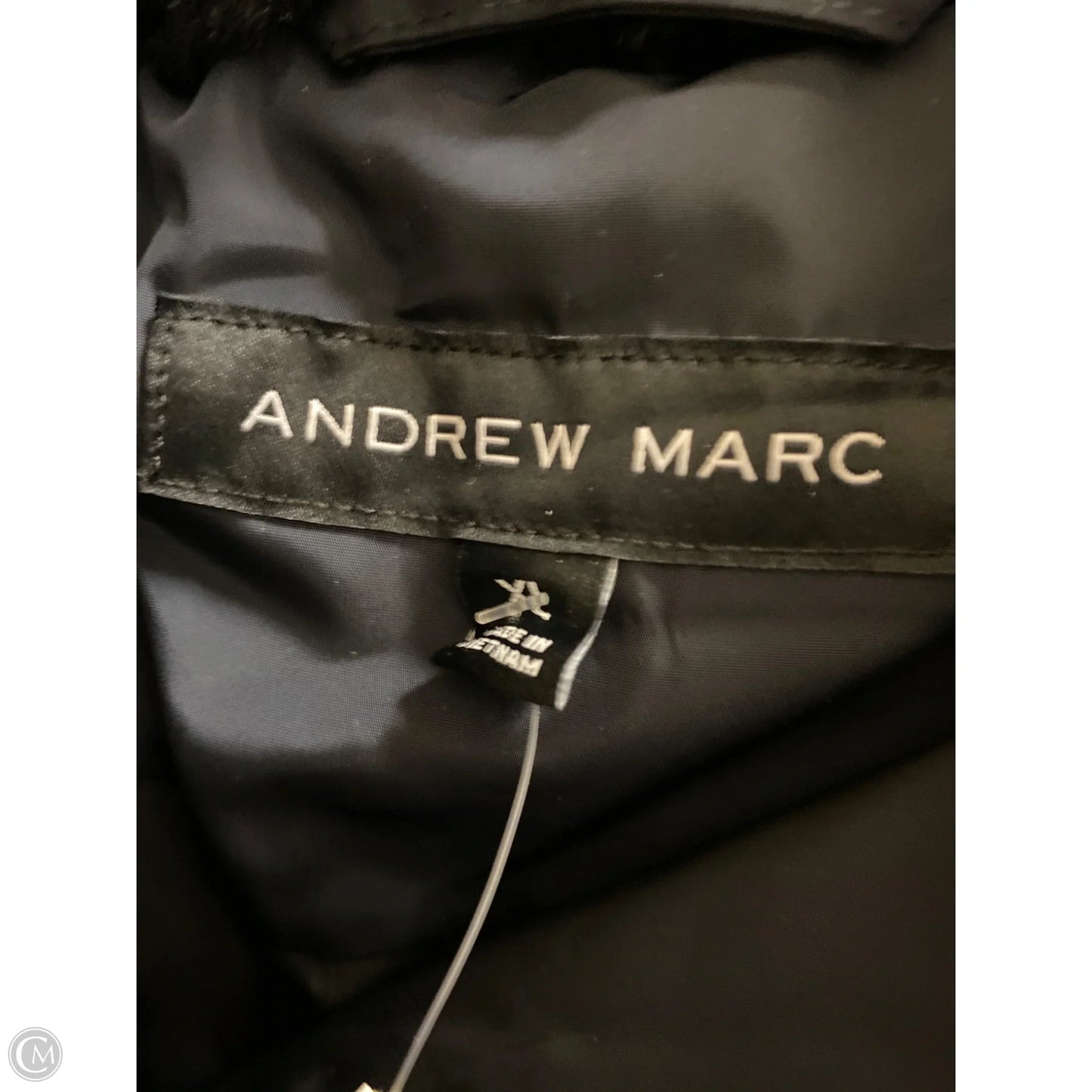 Coat Parka By Andrew Marc In Navy, Size: Xl
