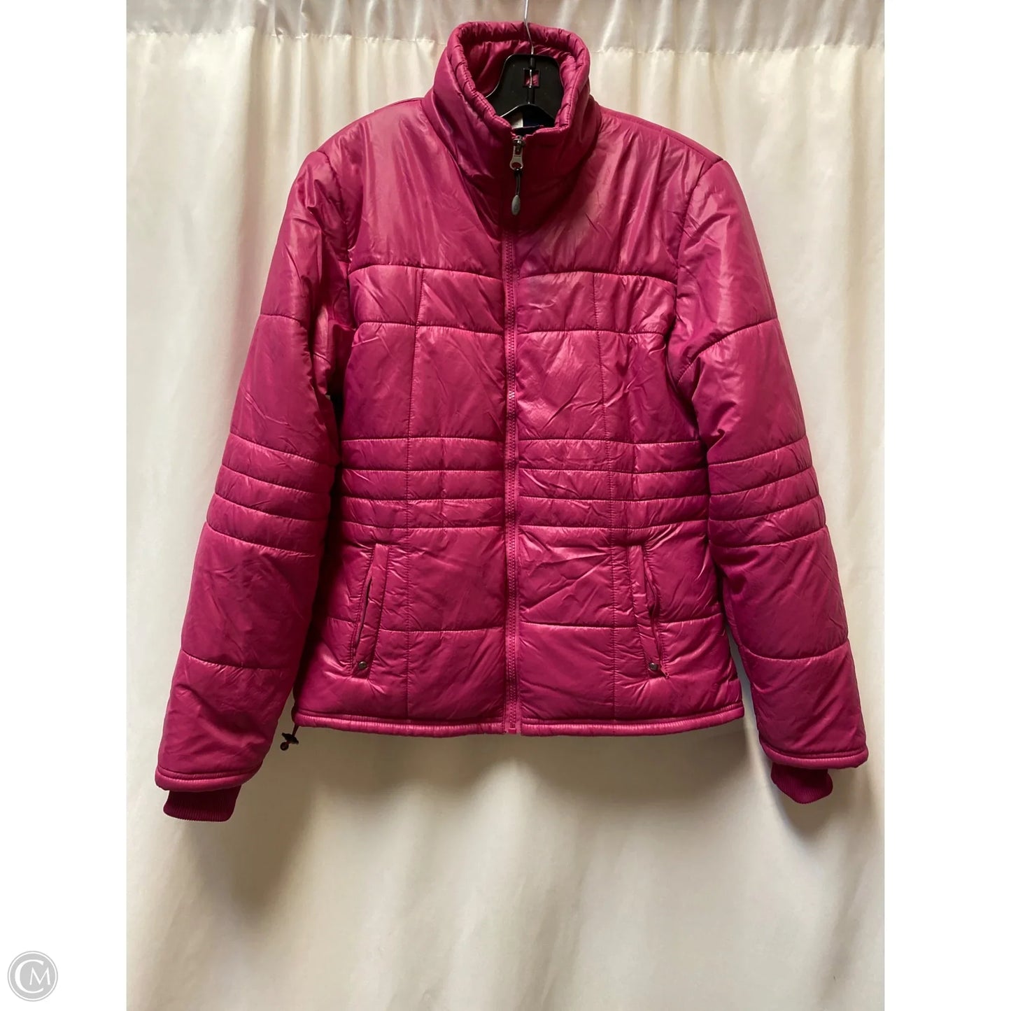 Jacket Puffer & Quilted By Champion In Pink, Size: S