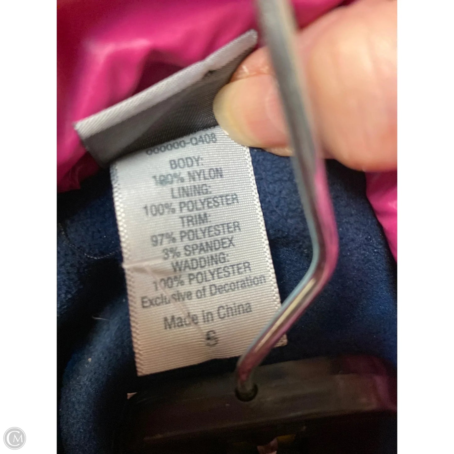 Jacket Puffer & Quilted By Champion In Pink, Size: S