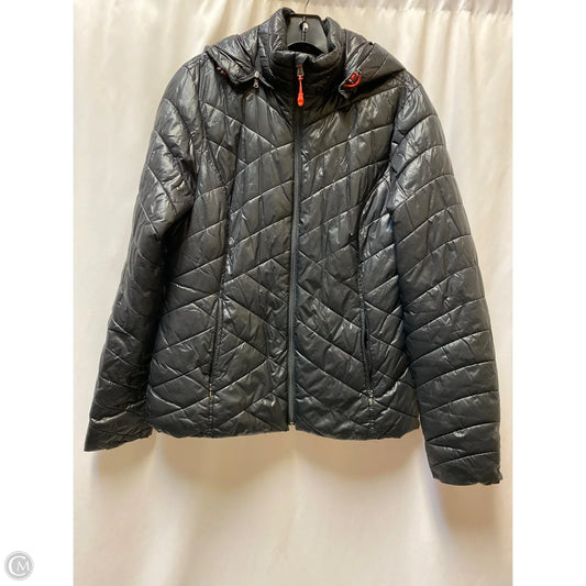 Jacket Puffer & Quilted By Tek Gear In Black, Size: M