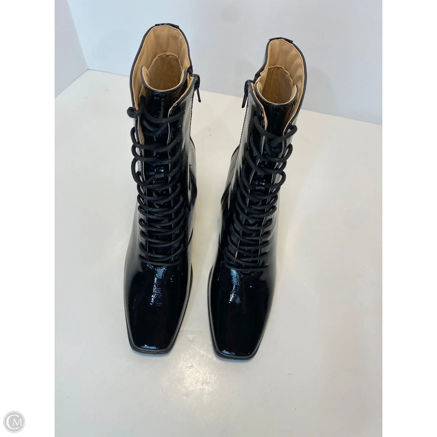 Boots Mid-calf Heels By Journee In Black, Size: 9