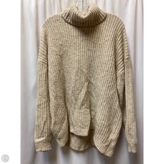 Sweater By Old Navy In Tan, Size: L