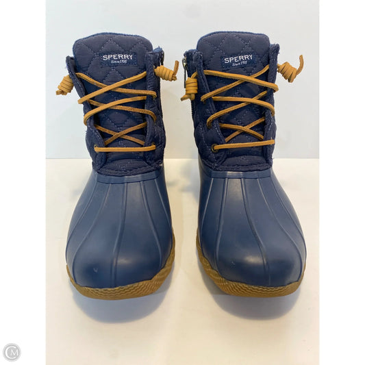 Boots Rain By Sperry In Blue, Size: 8.5