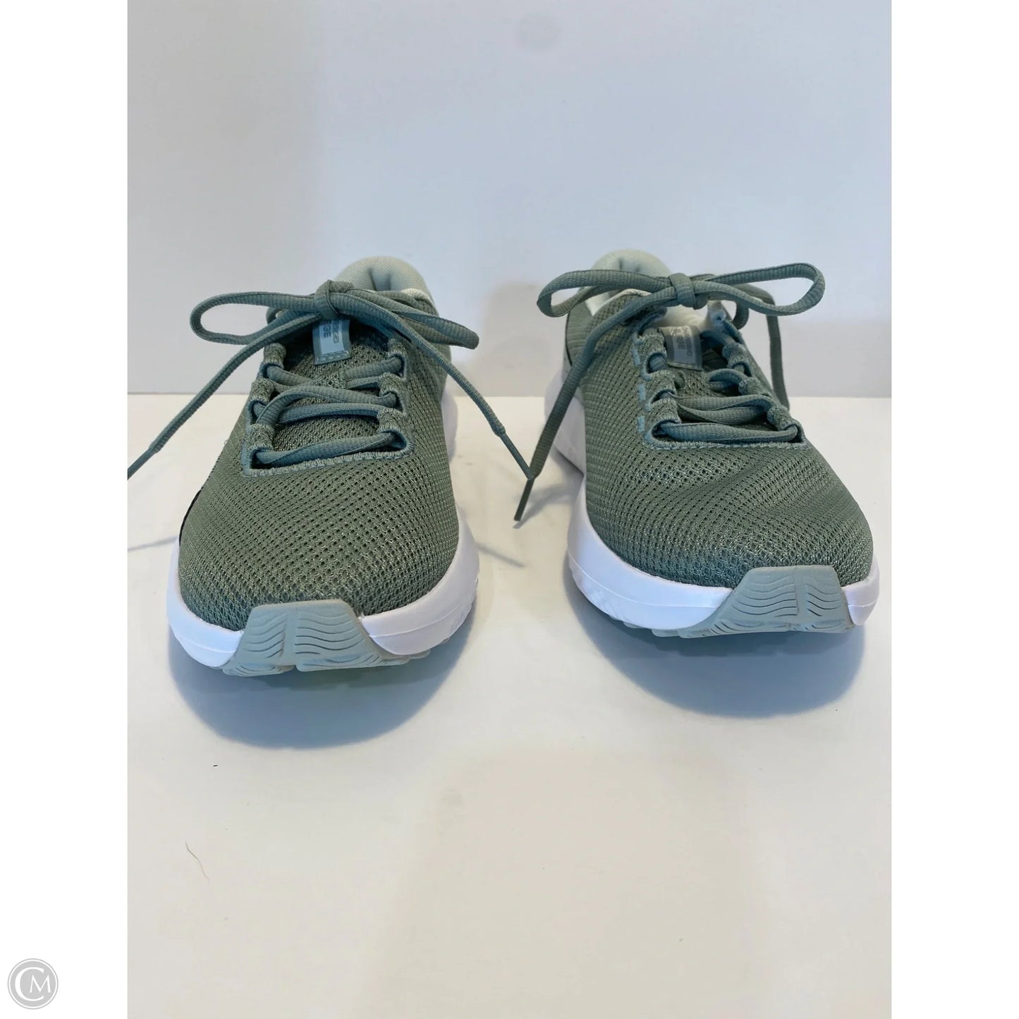 Shoes Athletic By Under Armour In Green, Size: 8