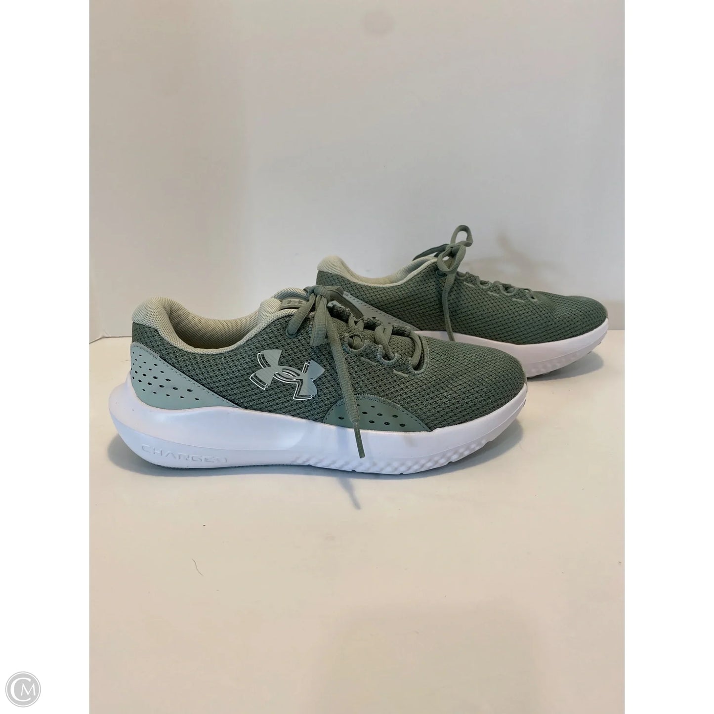 Shoes Athletic By Under Armour In Green, Size: 8
