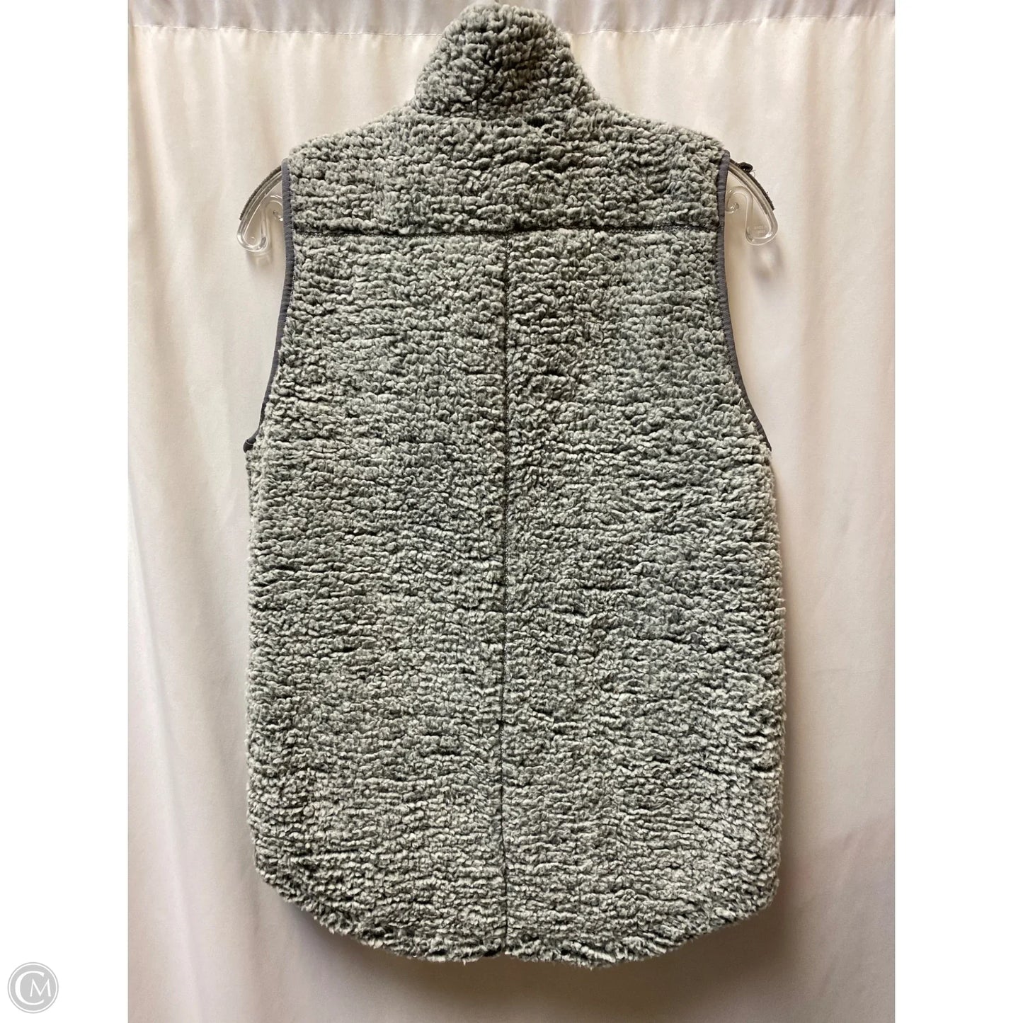 Vest Faux Fur & Sherpa By Thread And Supply In Grey, Size: Xs