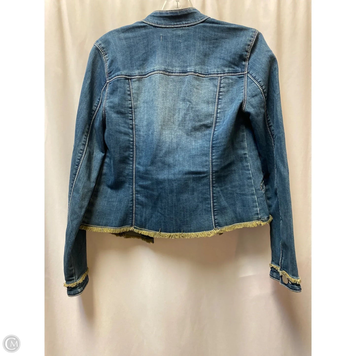 Jacket Denim By Jw In Blue Denim, Size: S