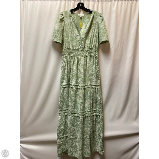 Dress Casual Maxi By She + Sky In Green, Size: L