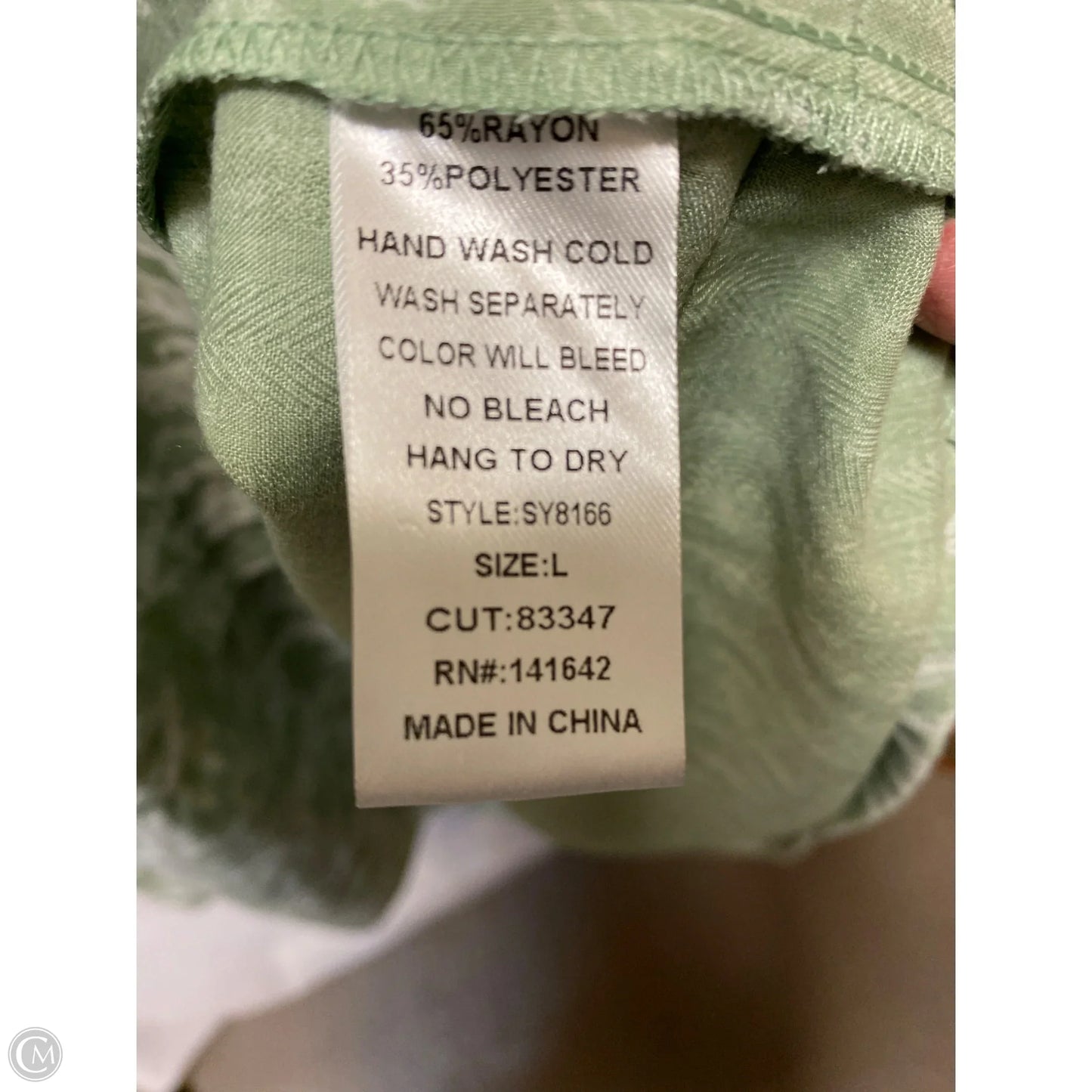 Dress Casual Maxi By She + Sky In Green, Size: L