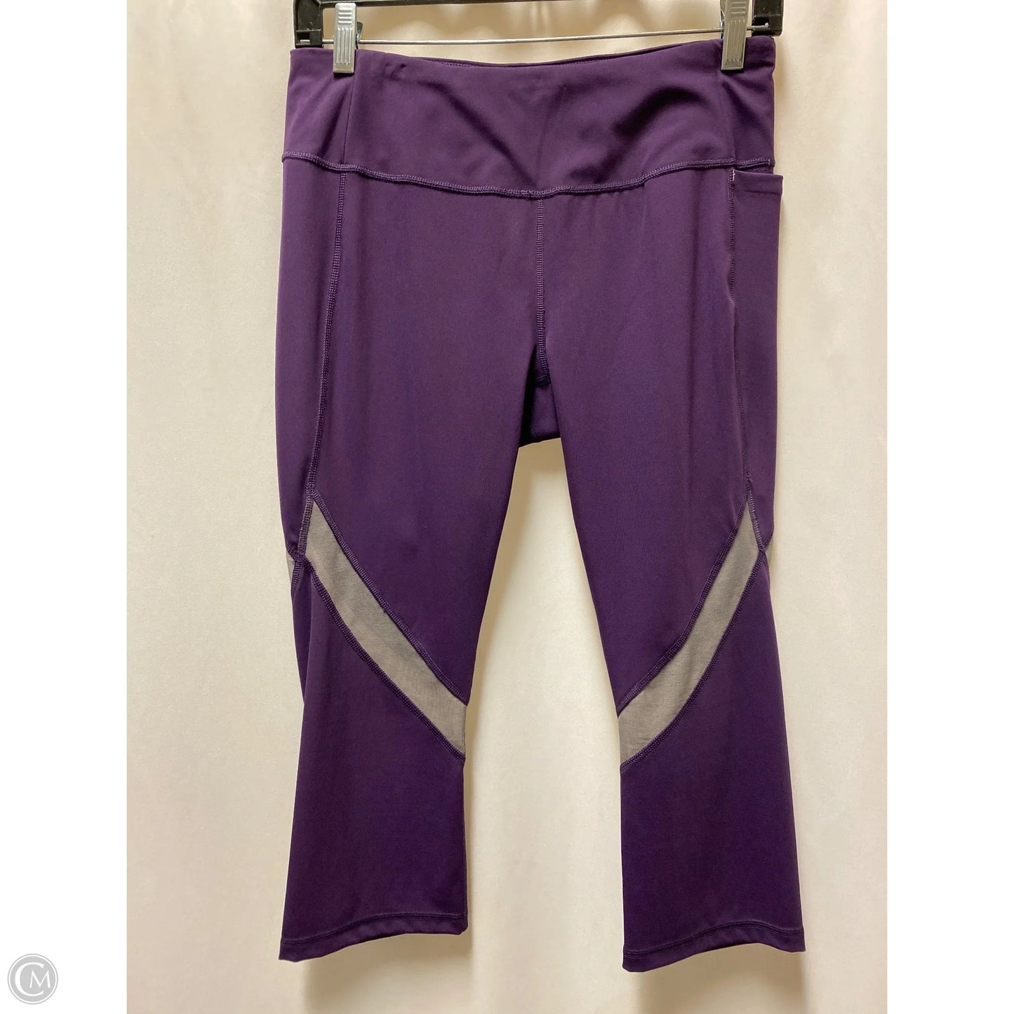 Athletic Capris By Calia In Purple, Size: M