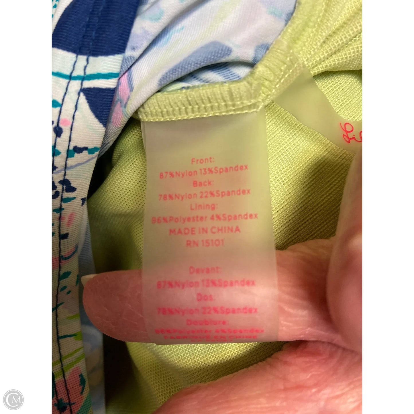 Swimsuit Designer By Lilly Pulitzer In Navy, Size: 4