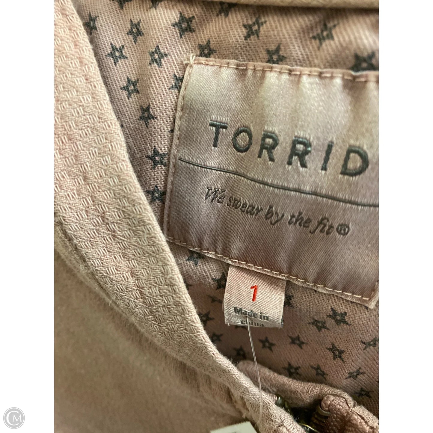 Jacket Utility By Torrid In Mauve, Size: 1x