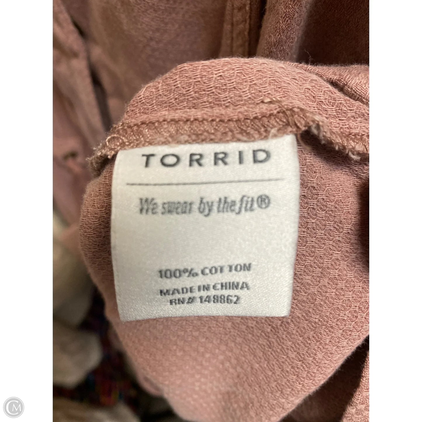 Jacket Utility By Torrid In Mauve, Size: 1x