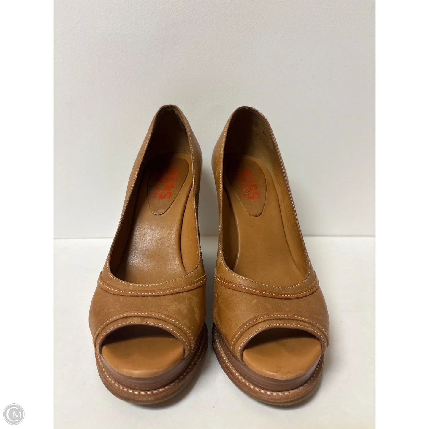 Shoes Heels Wedge By Michael By Michael Kors In Brown, Size: 8