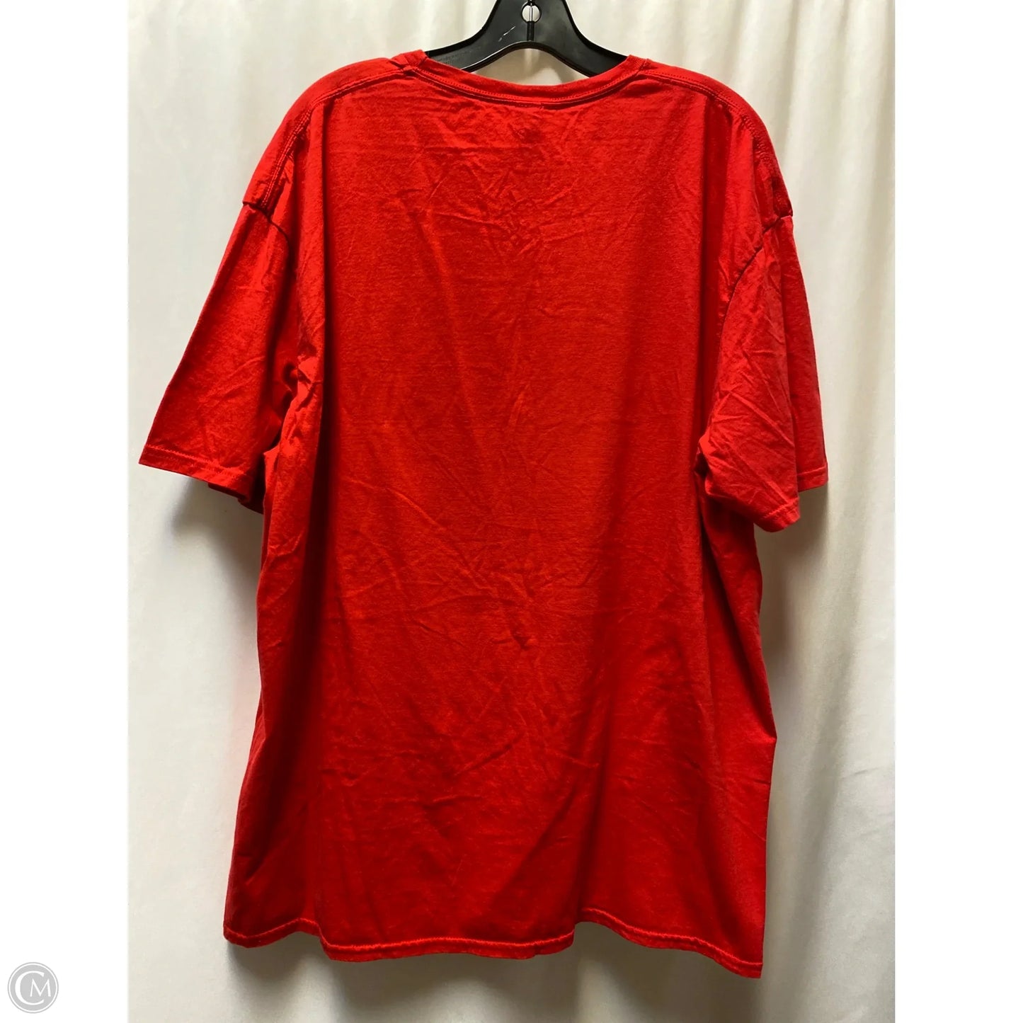 Top Short Sleeve By Gildan In Red, Size: 3x