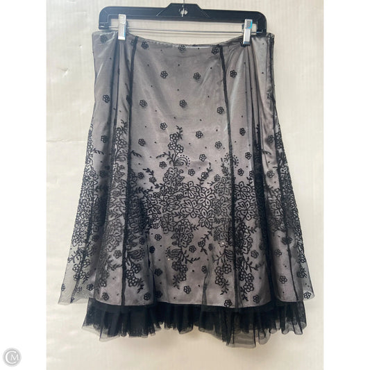 Skirt Midi By Adrianna Papell In Purple, Size: M