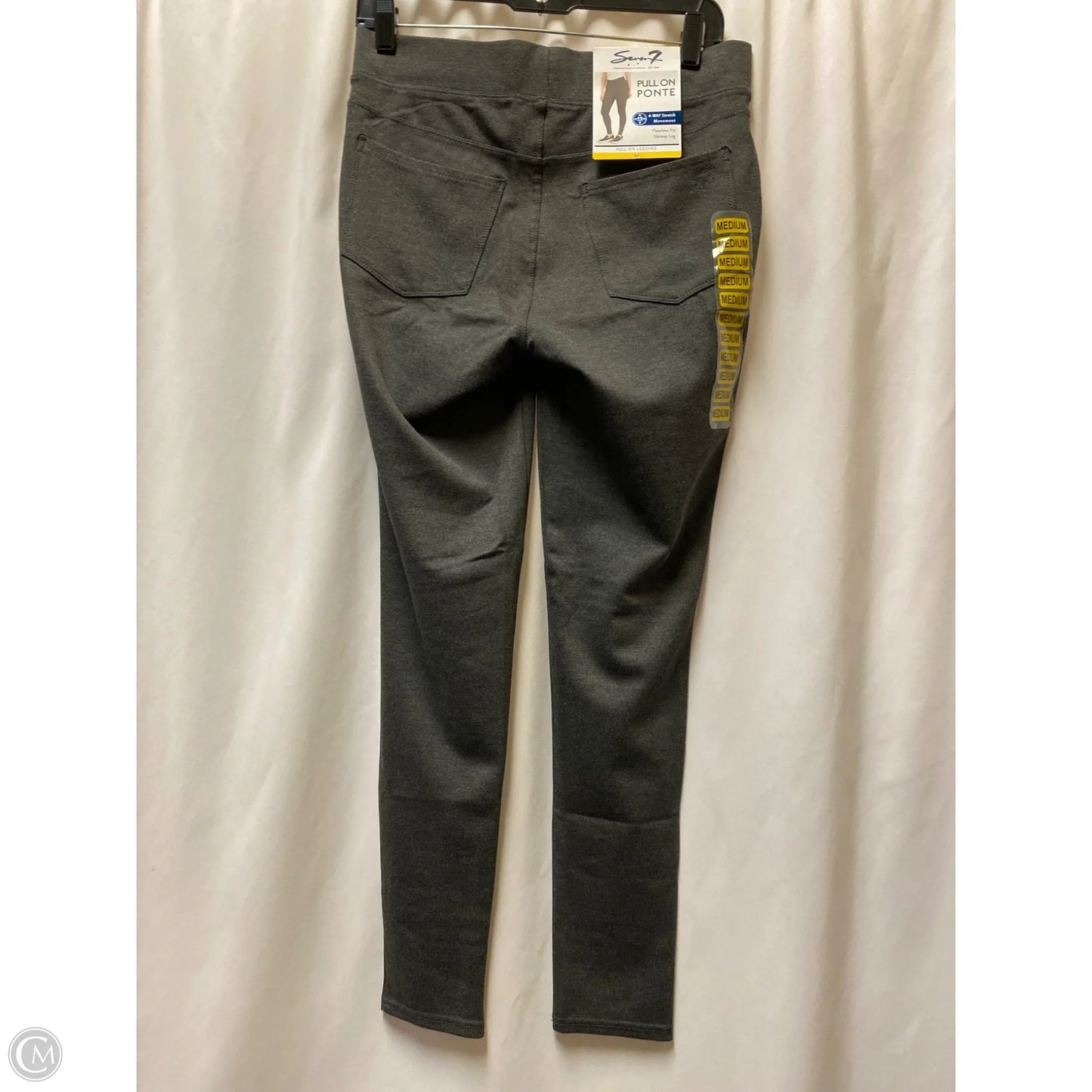 Pants Dress By Seven 7 In Grey, Size: M