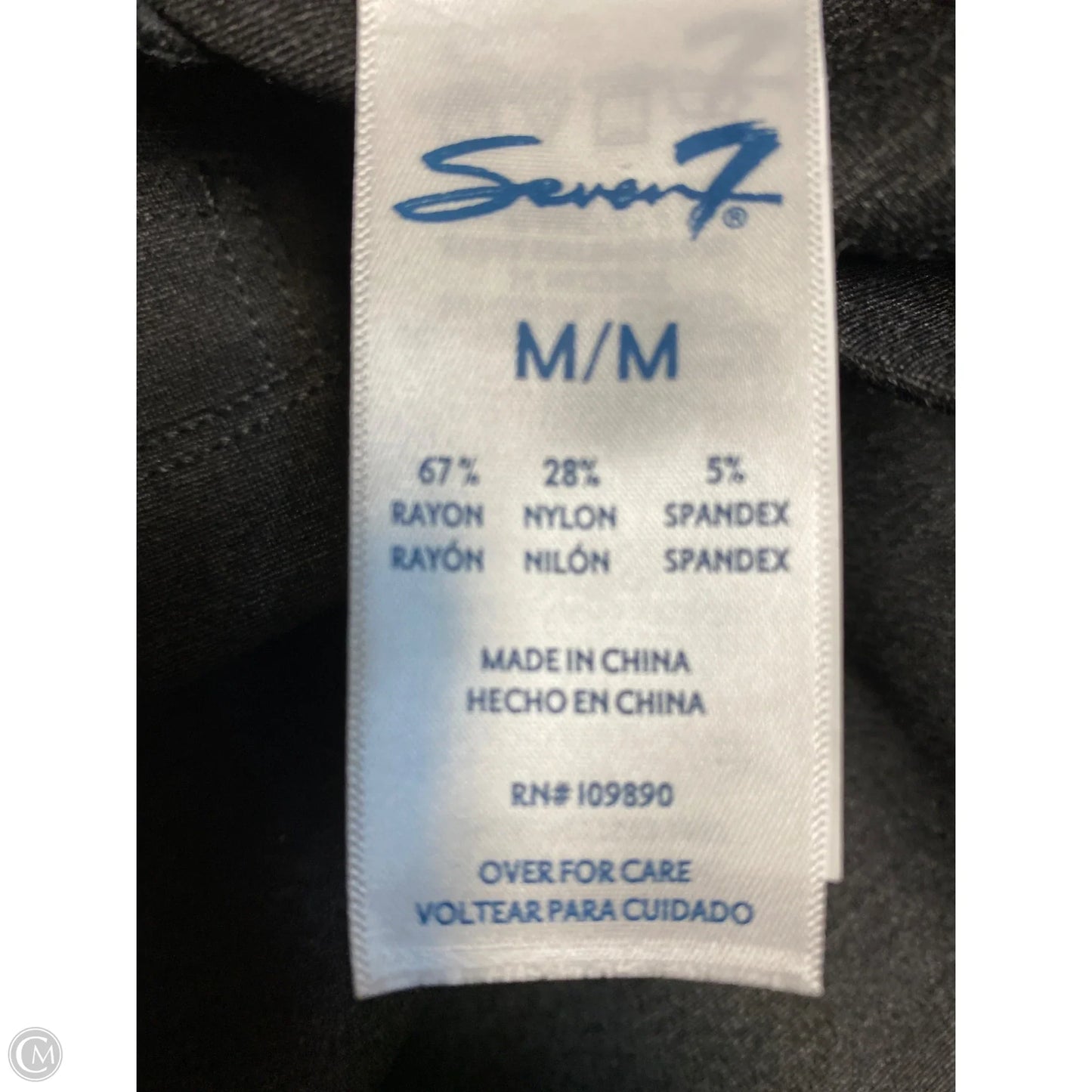 Pants Dress By Seven 7 In Grey, Size: M