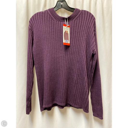 Sweater By Jessica Simpson In Purple, Size: M
