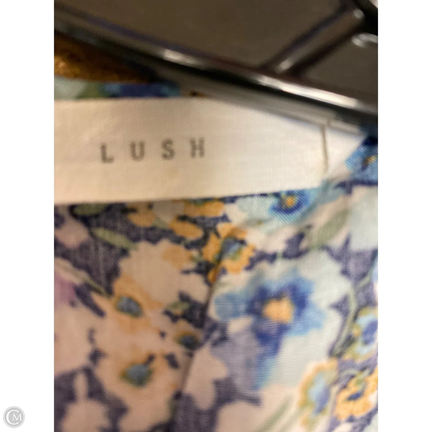 Dress Casual Midi By Lush In Blue, Size: M