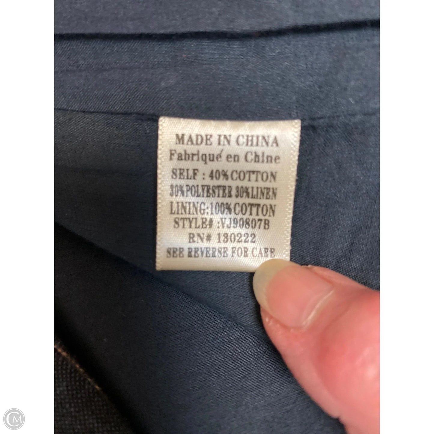 Blazer By Bohme In Blue, Size: S