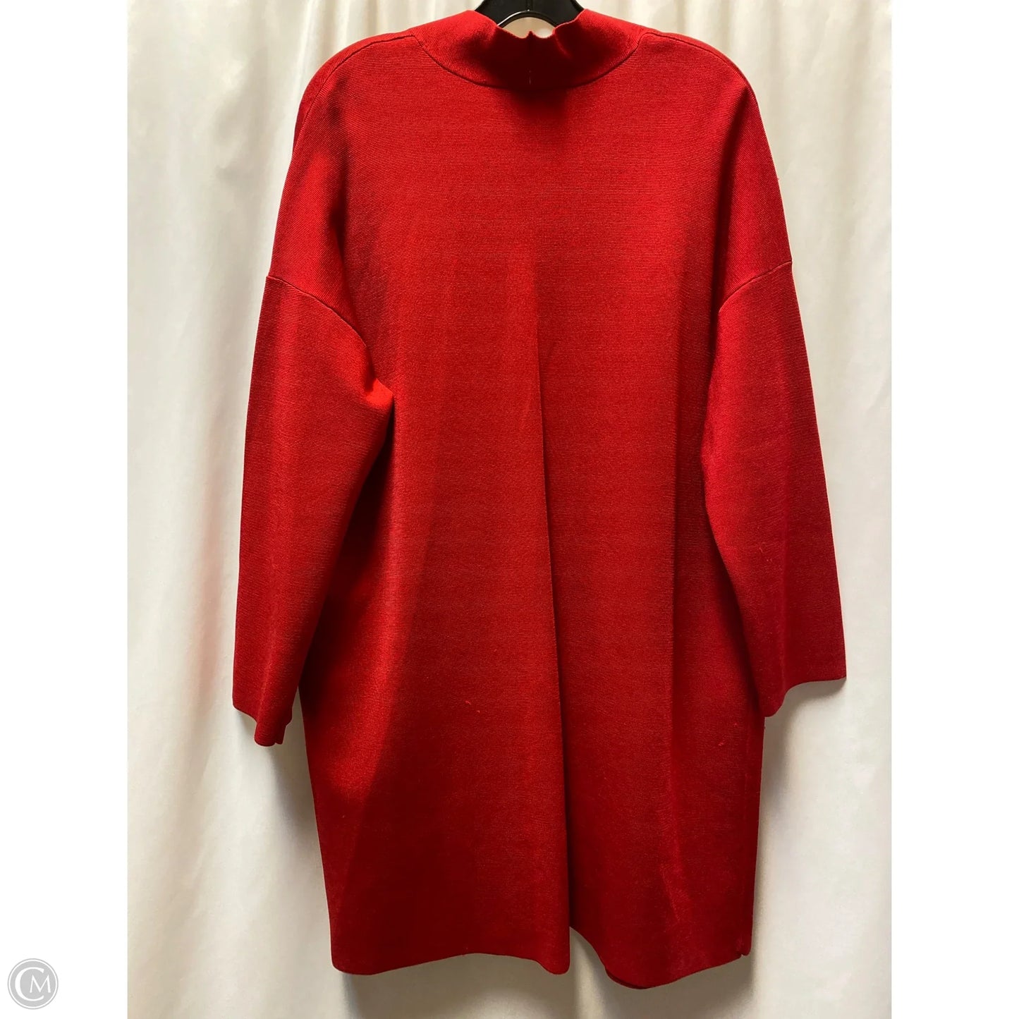 Cardigan By Chicos In Red, Size: L