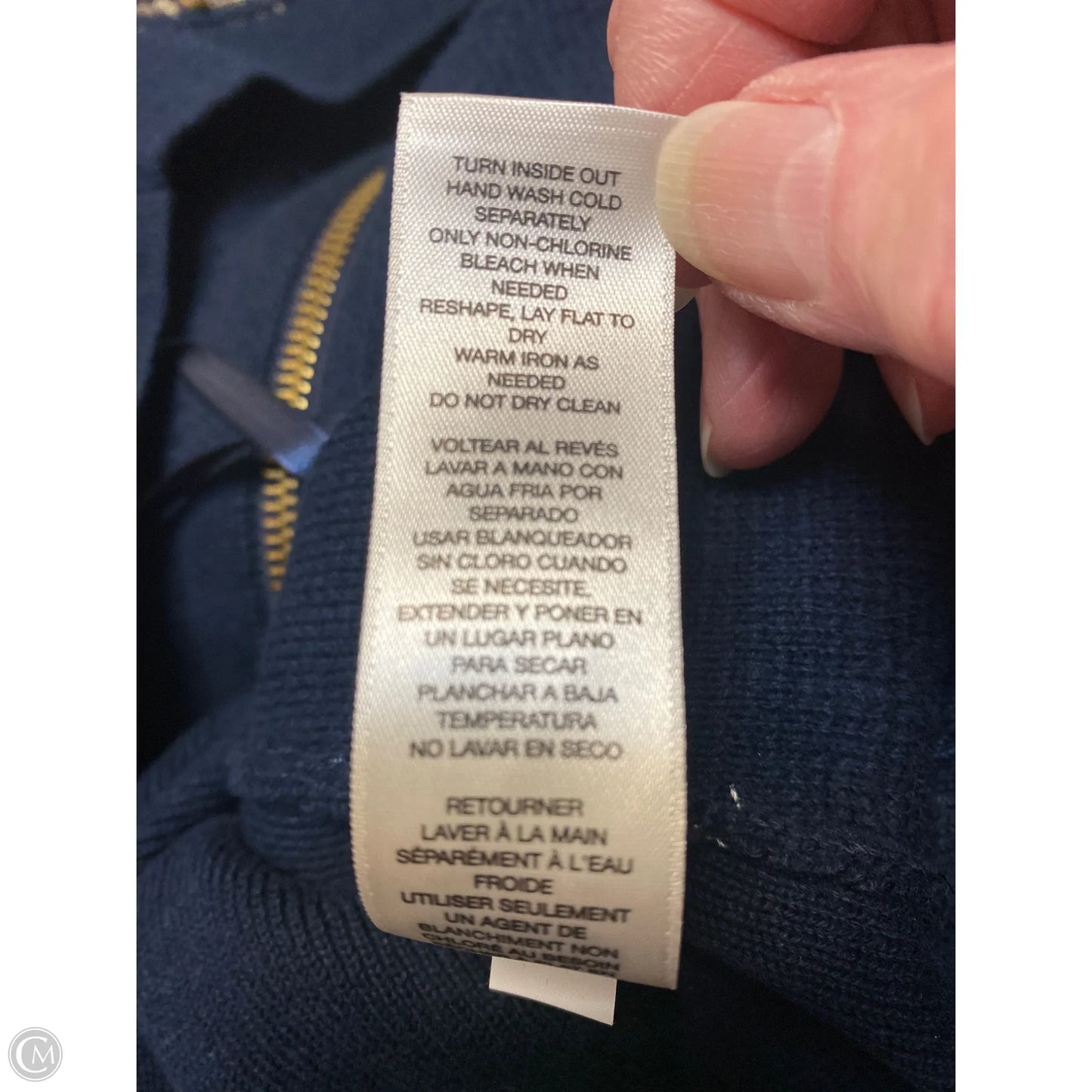 Blazer By Chicos In Navy, Size: L