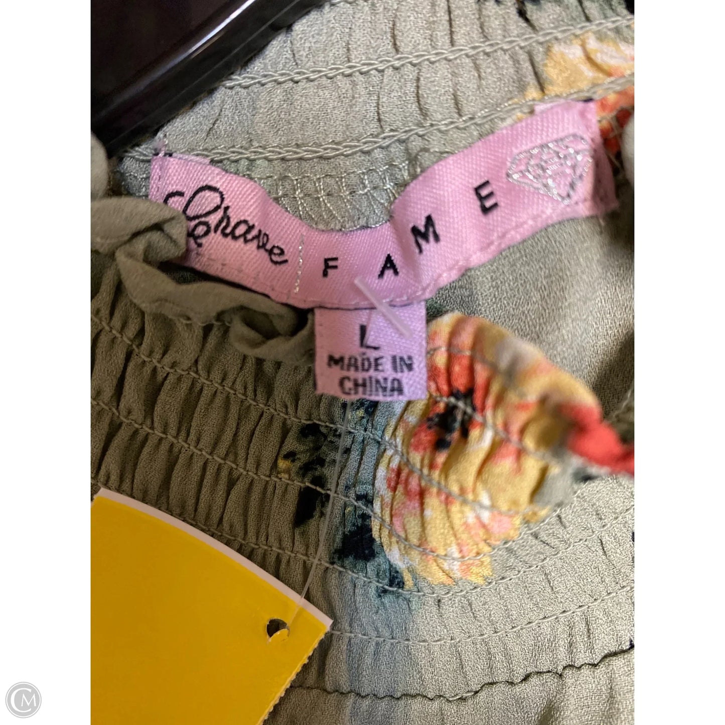 Top Long Sleeve By Clothes Mentor In Green, Size: L