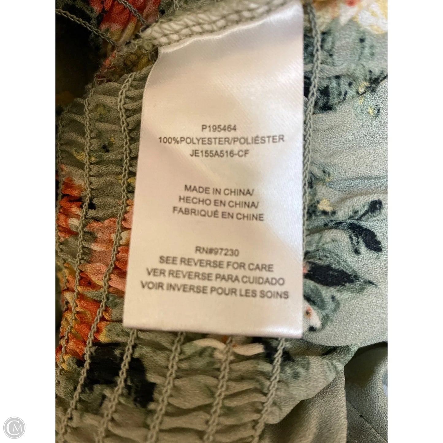 Top Long Sleeve By Clothes Mentor In Green, Size: L