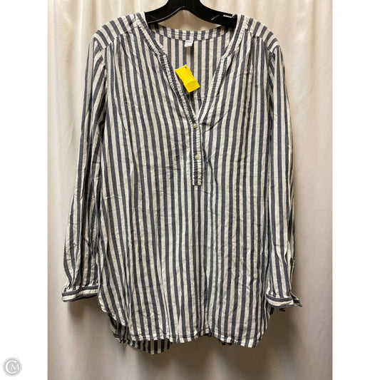 Top Long Sleeve By Old Navy In Grey, Size: L