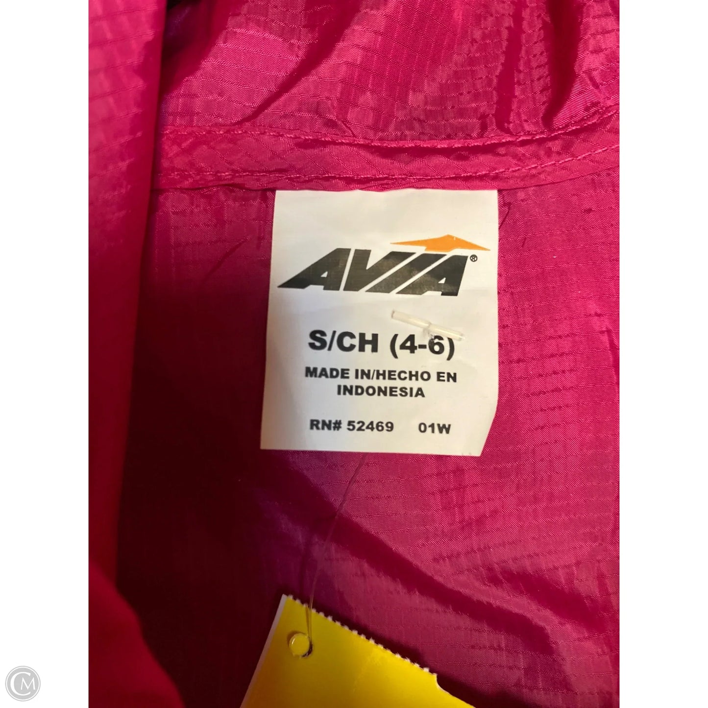 Athletic Jacket By Avia In Pink, Size: S