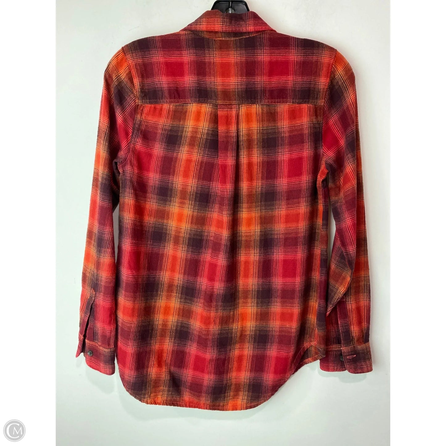 Top Long Sleeve By Old Navy In Red, Size: Xs
