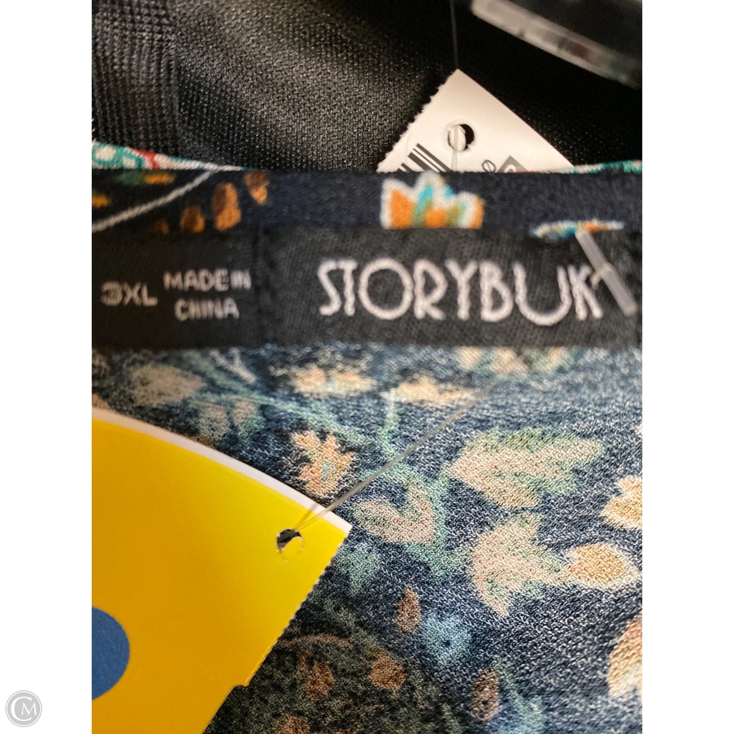 Top Long Sleeve By Clothes Mentor In Navy, Size: 3x